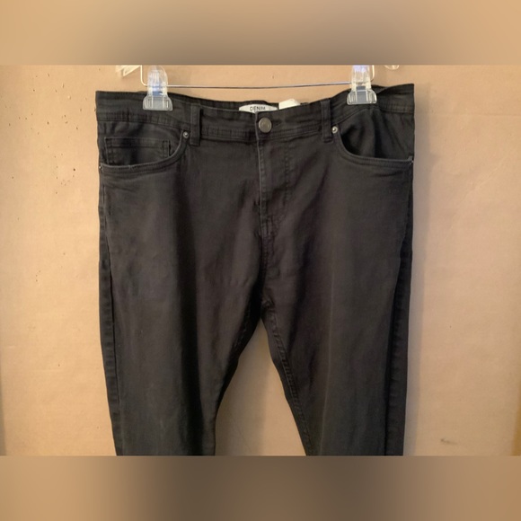 BOYFRIEND SKINNY DENIM JEANS. STRETCH BLEND. - Picture 2 of 9